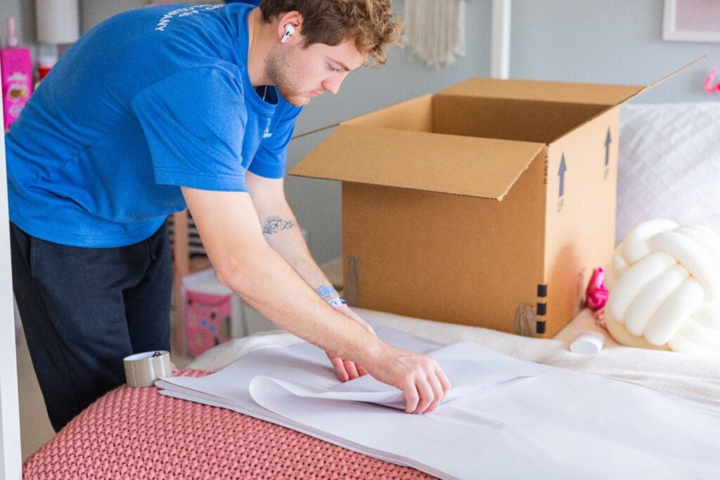 Packing Fragile substance