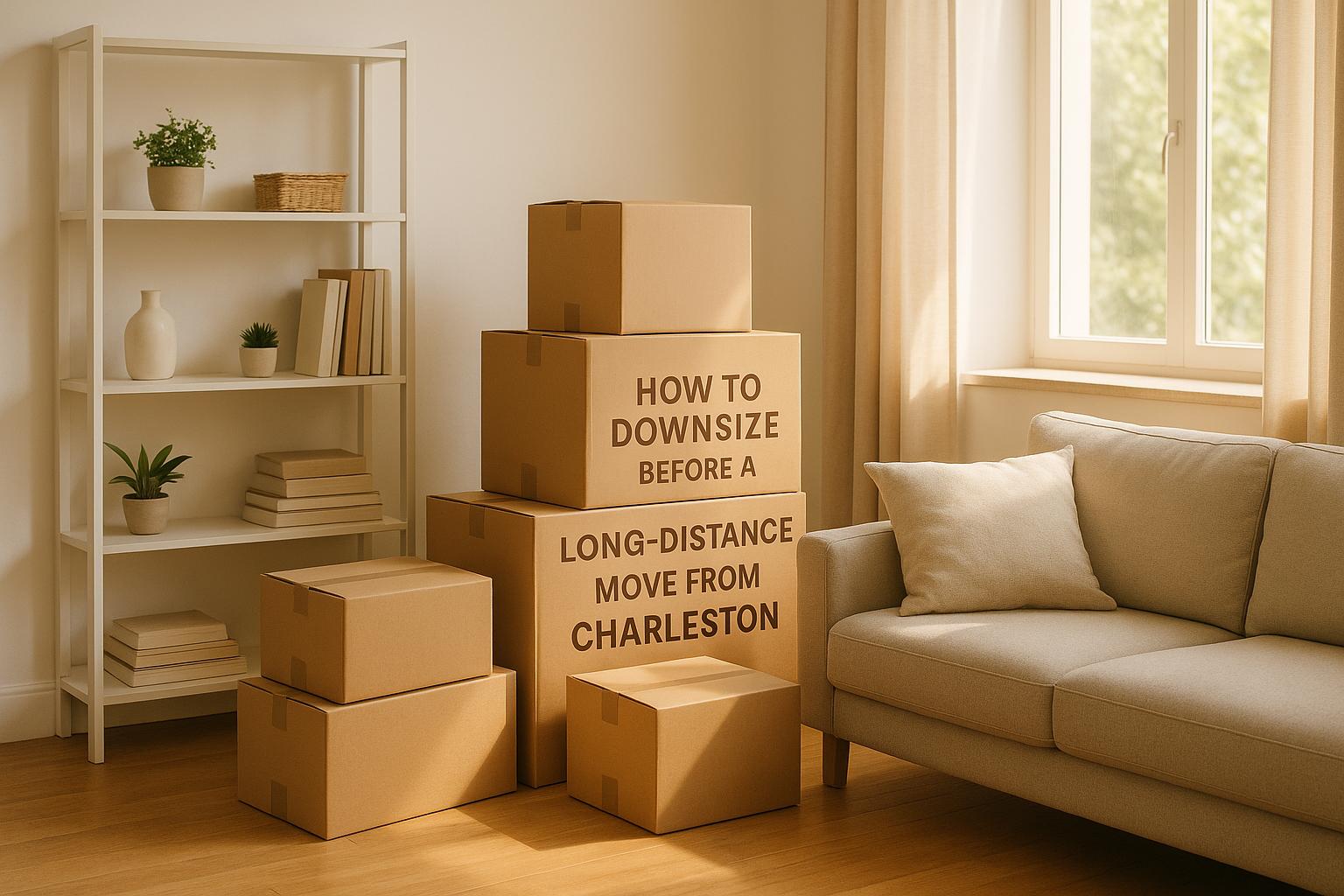 How to Downsize Before a Long-Distance Move from Charleston