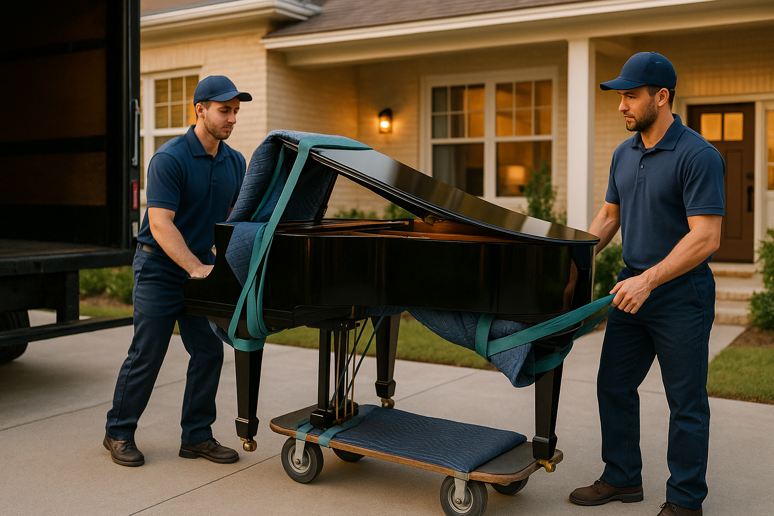 Grand Piano Moving in Charlotte, Charleston, Greenville