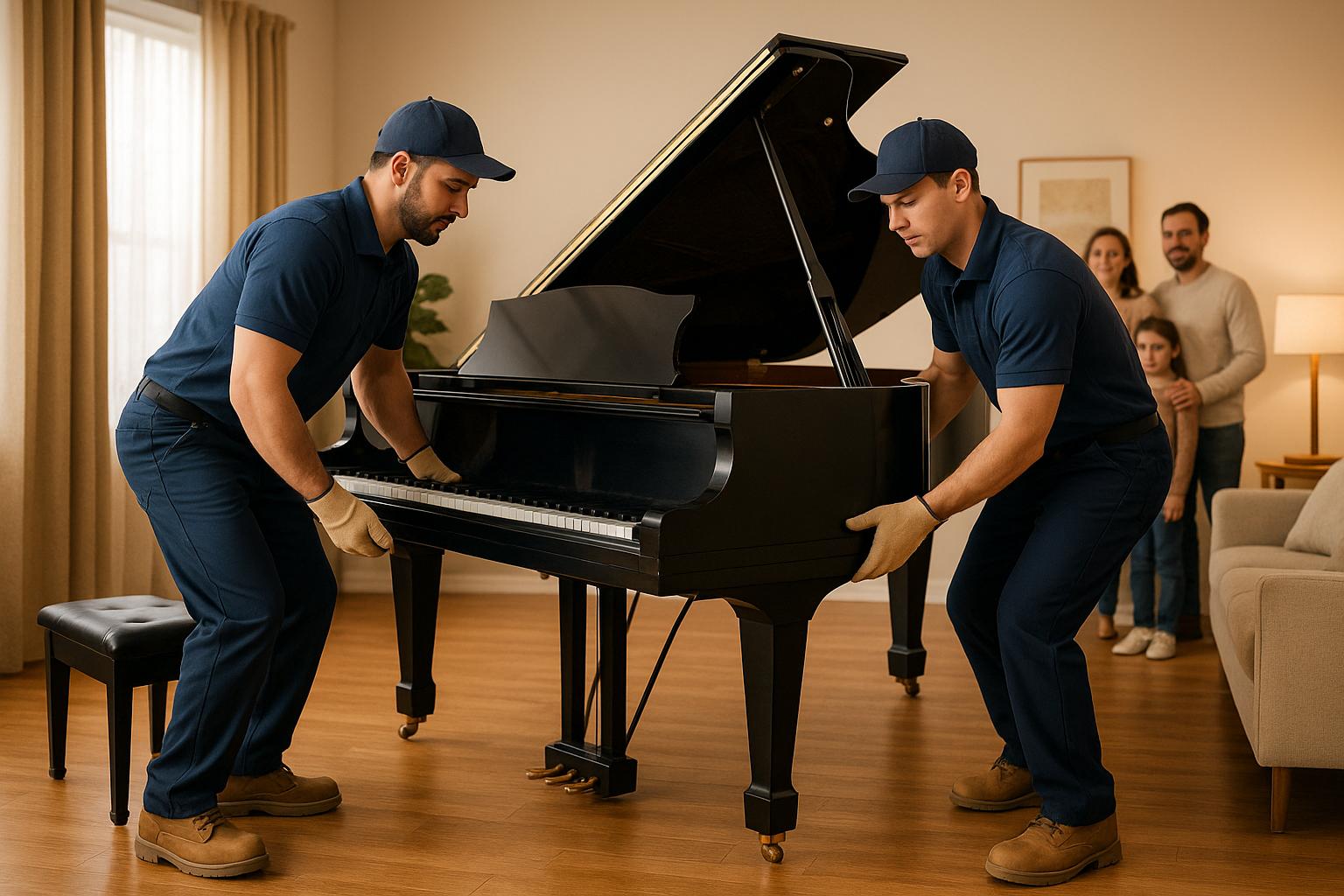 Piano Movers vs DIY Moving