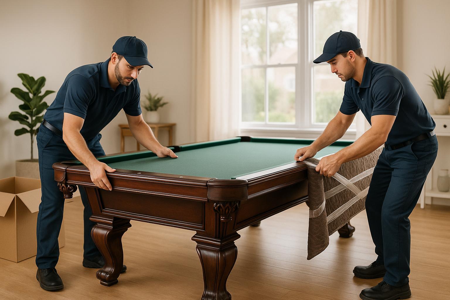 Pool Table Moving Costs: What to Expect